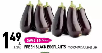Coppa's Fresh Market Fresh black eggplants offer