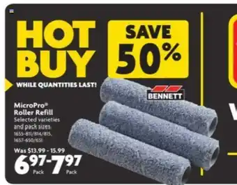 Home Hardware MicroPro Roller Refill offer
