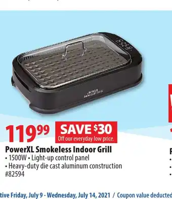 PowerXL Smokeless Indoor Grill