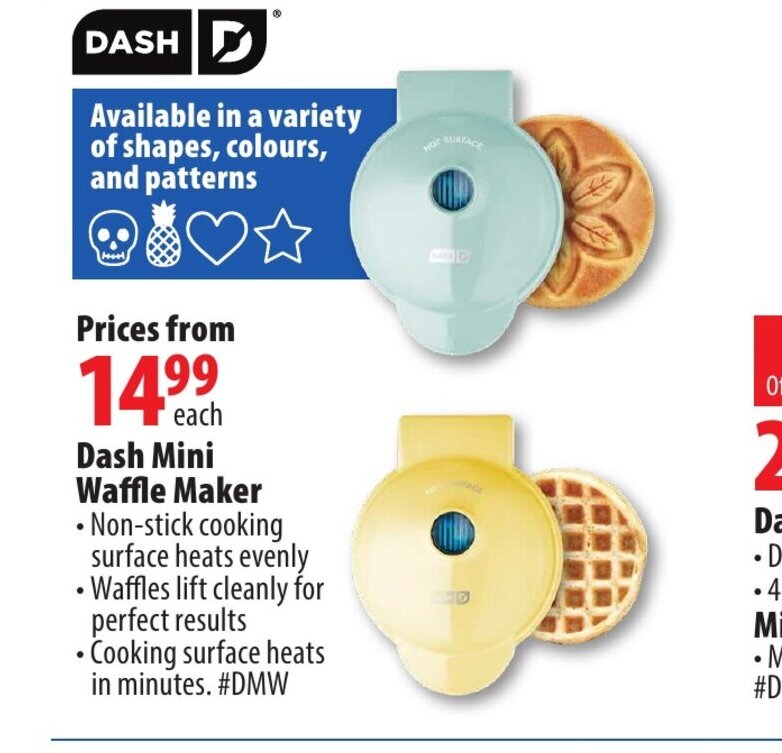 mini waffle maker london drugs