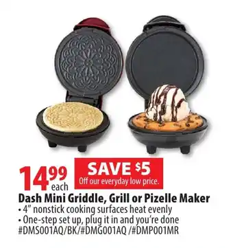 London Drugs Dash Mini Griddle,Grill offer
