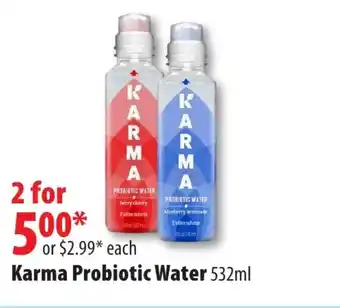 London Drugs Karma Probiotic Water offer
