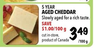 Farm Boy Aged Cheddar offer