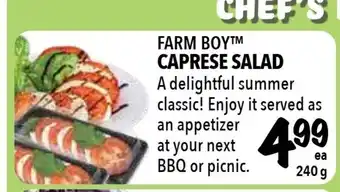 Farm Boy Caprese Salad offer