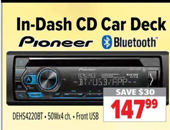 2001 Audio Video Pioneer in-dash cd car deck offer