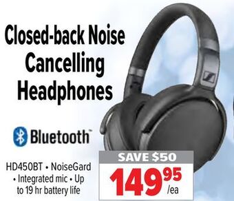 2001 Audio Video Closed-back noise cancelling headphones offer
