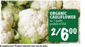 Farm Boy Organuc Cauliflower offer