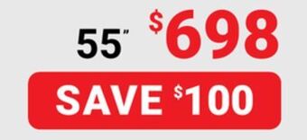 Visions Electronics Sony 55" x75k smart tv offer