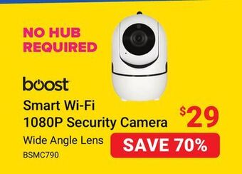 Visions Electronics Boost smart wi-fi 1080p security camera offer