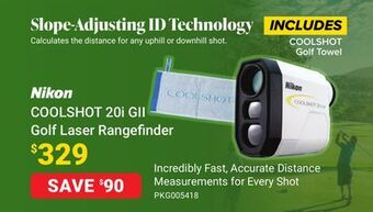 Visions Electronics Nikon coolshot 20i gii golf laser rangefinder offer
