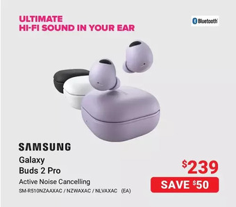 Visions Electronics Samsung galaxy buds 2 pro offer