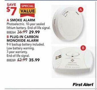 Lowe's Smoke Alarm offer