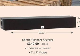 The Brick Jbl stage a135c centre speaker - jbla135cblkam offer