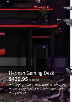 The Brick Herman gaming desk offer
