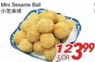 Foody World Mini sesame ball offer