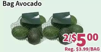 Blue Sky Supermarket Bag avocado offer