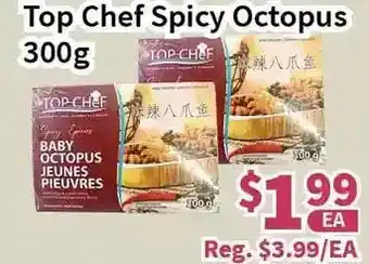 Blue Sky Supermarket Top chef spicy octopus offer
