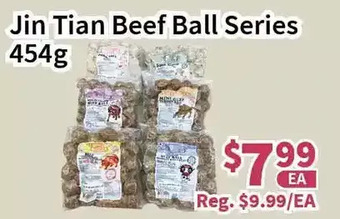 Blue Sky Supermarket Jin tian beef ball series offer