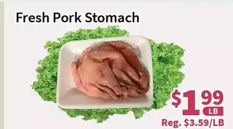 Blue Sky Supermarket Fresh pork stomach offer