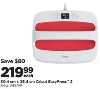 Michaels 30.4 cm x 25.4 cm cricut easypress 2 offer