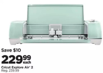 Michaels Cricut explore air 2 offer