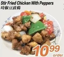 Seasons Foodmart Stir fried chicken with peppers offer