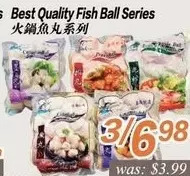 Seasons Foodmart Best quality fish ball series offer