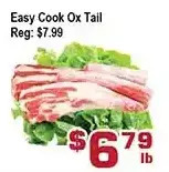 Top Food Supermarket Easy cook ox tail offer