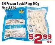 Top Food Supermarket Sh frozen squid ring offer