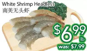 Ample Food Market White shrimp headless offer