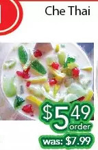 Ample Food Market Che thai offer