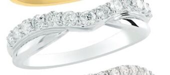Contour wedding bands