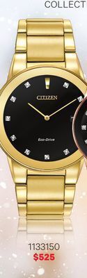 Charm Diamond Citizen watch offer