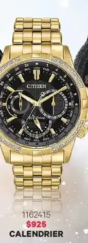 Charm Diamond Citizen calendrier watch offer