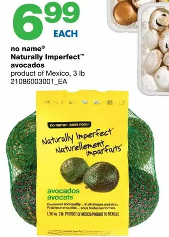 Wholesale Club No name naturally imperfect avocados offer