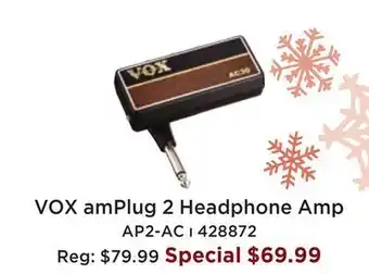 Long & McQuade Vox amplug 2 headphone amp - ac30 offer