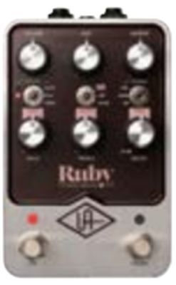 Long & McQuade Universal audio uafx ruby '63 top boost amplifier pedal offer