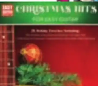 Long & McQuade Hal leonard christmas hits for easy guitar - guitar tab - book offer