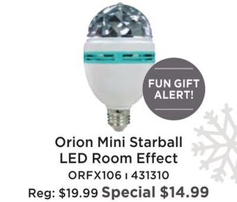 Long & McQuade Orion mini starball room effect offer