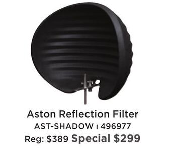 Long & McQuade Aston shadow reflection filter offer