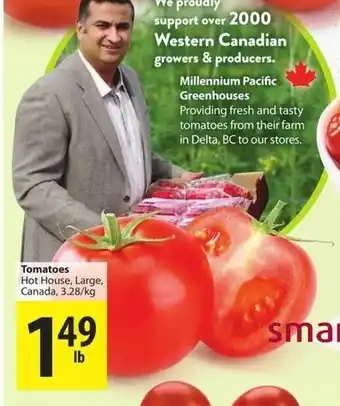 Save on Foods Tomatoes offer