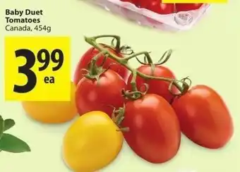 Save on Foods Baby duet tomatoes offer