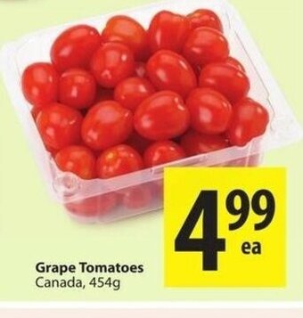 Save on Foods Grape tomatoes offer