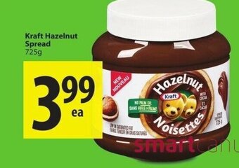 Save on Foods Kraft hazelnut spread offer