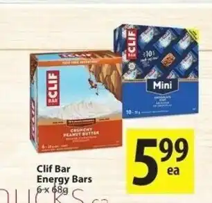 Save on Foods Clif bar energy bars offer