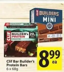 Clif bar builder's protein bars