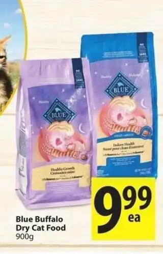 Save on Foods Blue buffalo dry cat food offer
