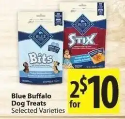 Save on Foods Blue buffalo dog treats offer
