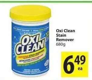Save on Foods Oxi clean stain remover offer