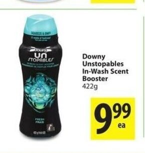 Save on Foods Downy unstopables in-wash scent booster offer